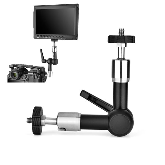 YELANGU 7 inch Adjustable Friction Articulating Magic Arm (Black) - Camera Gimbal by YELANGU | Online Shopping South Africa | PMC Jewellery | Buy Now Pay Later Mobicred