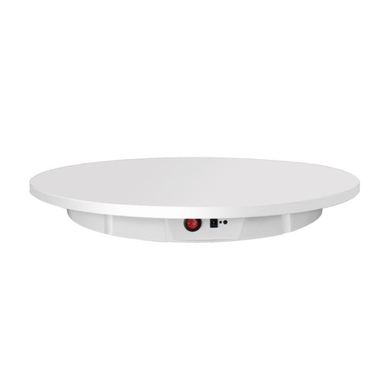 60cm Electric Rotating Display Stand Props Turntable, Load: 100kg, Plug-in Power, EU Plug(White) -  by PMC TechLife | Online Shopping South Africa | PMC TechLife | Buy Now Pay Later Mobicred