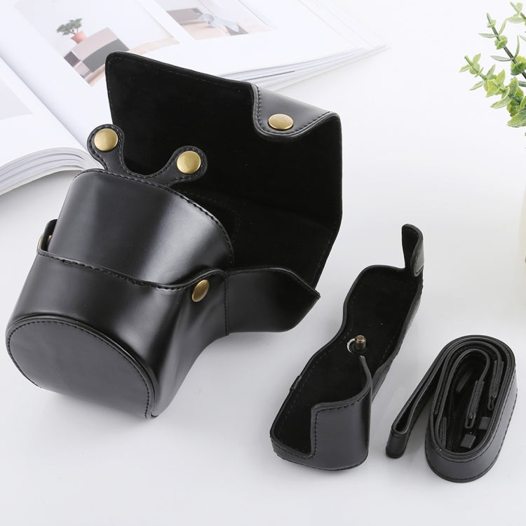 Full Body Camera PU Leather Case Bag with Strap for FUJIFILM X-T3(Black) - free shipping - PMC TechLife - Order now!
