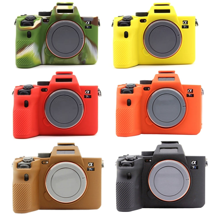 For Sony  A7S III / A7S3 Soft Silicone Protective Case(Camouflage) - free shipping - PMC TechLife - Order now!