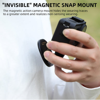 Sunnylife ZJ554 Magnetic Wearable Neck Phone Action Camera  Holder (Black) - Holder by Sunnylife | Online Shopping South Africa | PMC Jewellery | Buy Now Pay Later Mobicred