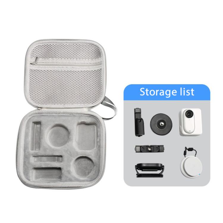 For Insta360 GO 3 / GO 3S Portable EVA Storage Box Case (Grey) - free shipping - PMC TechLife - Order now!