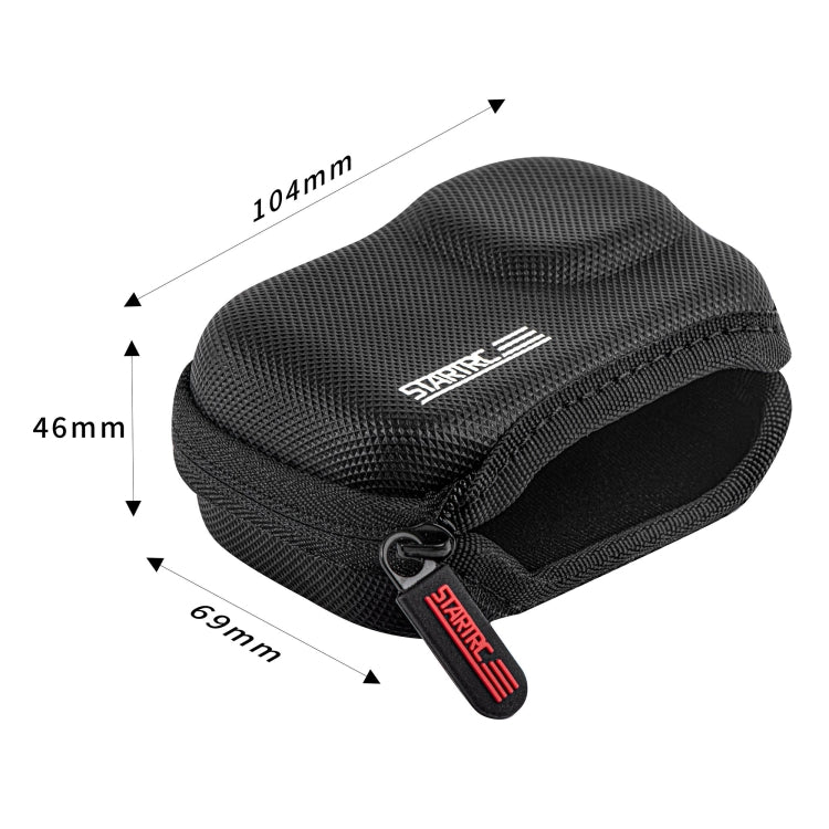 STARTRC Camera PU Carry Case For Insta360 GO3 / DJI Action 3 / 4 / 5 Pro (Black) - free shipping - PMC TechLife - Order now!