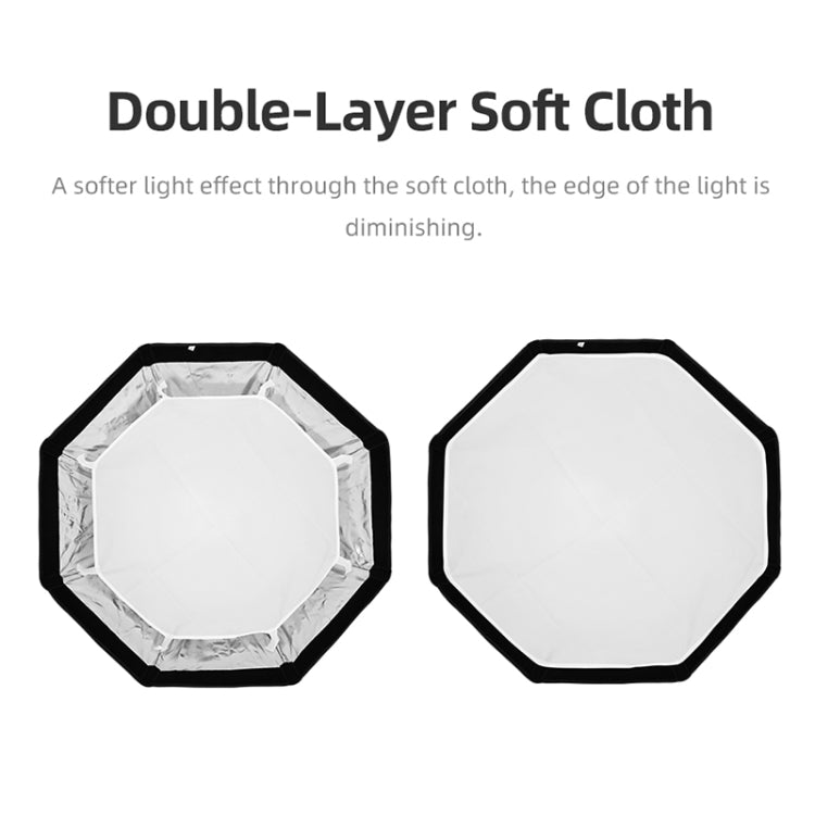 TRIOPO KS55 55cm Speedlite Flash Octagon Parabolic Softbox Diffuser with Bracket Mount Handle - free shipping - PMC TechLife - Order now!