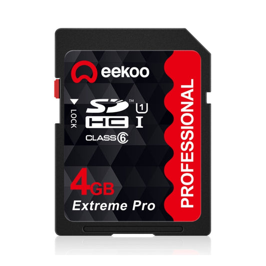 eekoo 4GB High Speed Class 10 SD Memory Card for All Digital Devices with SD Card Slot - SD Card by eekoo | Online Shopping South Africa | PMC Jewellery | Buy Now Pay Later Mobicred