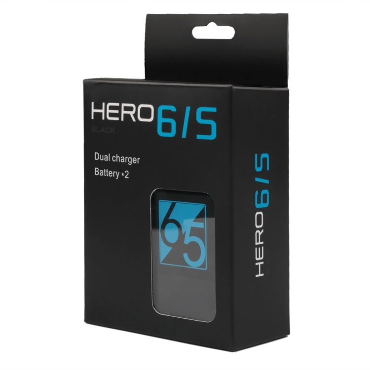 Dual Batteries Charger with USB-C / Type-C Cable for GoPro HERO6 /5 - Charger by PMC Jewellery | Online Shopping South Africa | PMC Jewellery | Buy Now Pay Later Mobicred