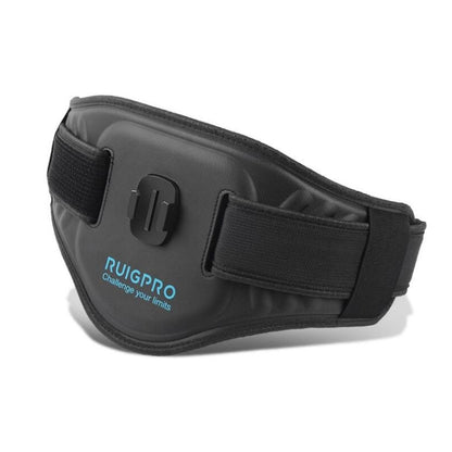 RUIGPRO Waist Belt Mount Strap for GoPro HERO10 Black / HERO9 Black / HERO8 Black / HERO7 /6 /5 /5 Session /4 Session /4 /3+ /3 /2 /1, DJI OSMO Pocket, Insta360 ONE X, Ricoh Theta S/Theta V/Theta SC36 and Other Panorama Action Cameras(Black) - Chest Belt by RUIGPRO | Online Shopping South Africa | PMC Jewellery | Buy Now Pay Later Mobicred