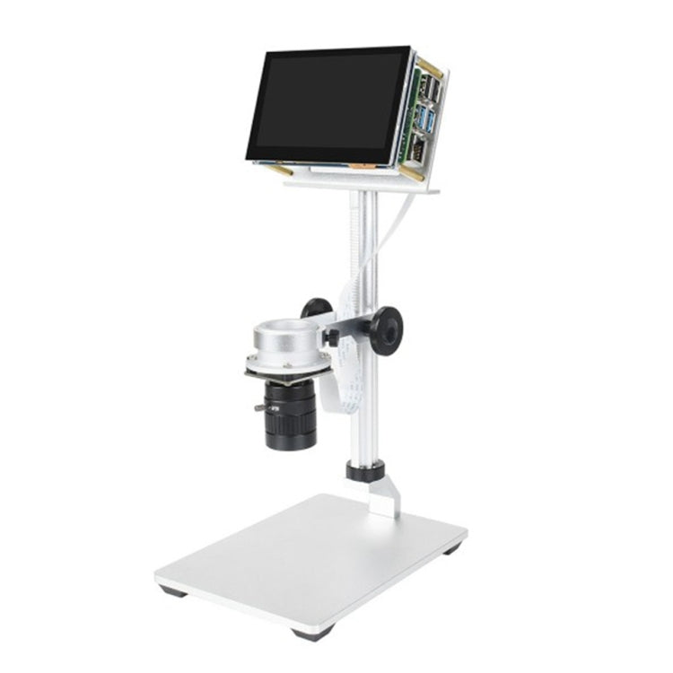 Waveshare 4.3 inch Screen Raspberry Pi Microscope Kit 12MP Camera Module with Bracket, US Plug - free shipping - PMC Jewellery - Order now!