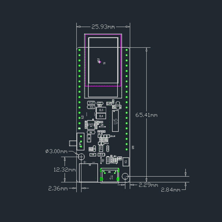 TTGO T-Koala ESP32 WiFi Bluetooth Module 4MB Development Board Based ESP32-WROOM-32 - free shipping - PMC Jewellery - Order now!