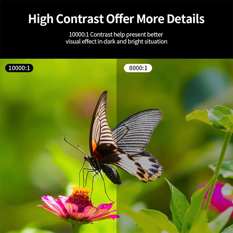 VS626 Android 3500ANSI Lumens 1080*720 Resolution LED+LCD Technology Smart Projector, Support AV / HDMI / SD Card / USB / VGA (White) - LED Projector by PMC TechLife | Online Shopping South Africa | PMC TechLife | Buy Now Pay Later Mobicred