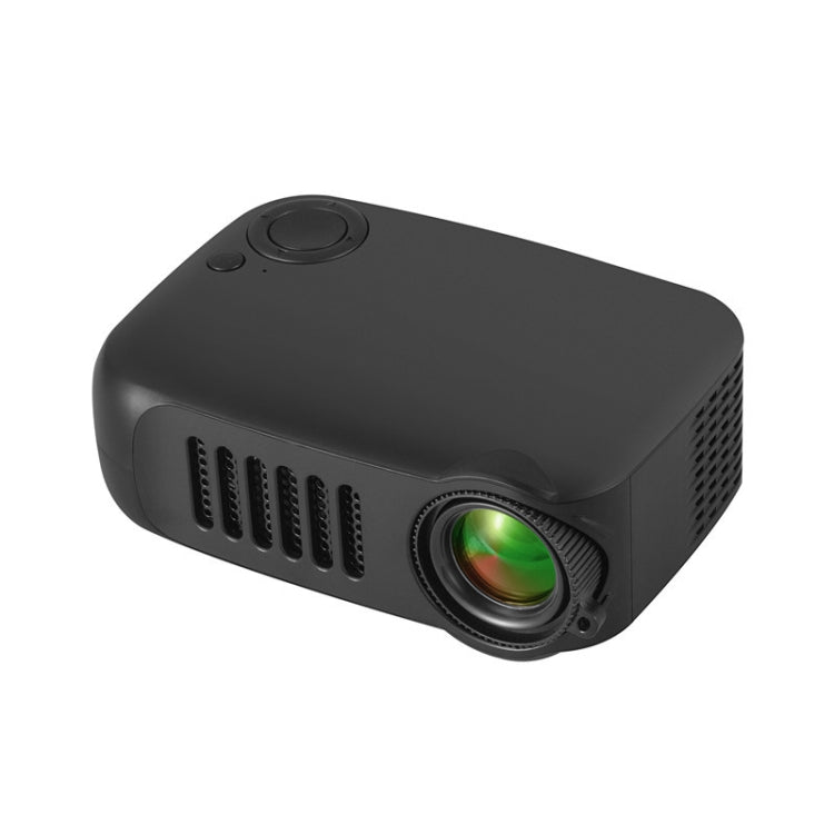 A2000 1080P Mini Portable Smart Projector Children Projector, UK Plug(Black) - Mini Projector by PMC Jewellery | Online Shopping South Africa | PMC Jewellery | Buy Now Pay Later Mobicred