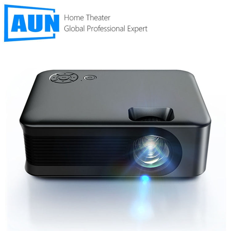 AUN A30C Pro 480P 3000 Lumens Sync Screen with Battery Version Portable Home Theater LED HD Digital Projector (EU Plug) - LED Projector by AUN | Online Shopping South Africa | PMC Jewellery | Buy Now Pay Later Mobicred