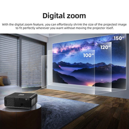 AUN U001 4K 18000 Lumens Portable Home Theater LED HD Digital Projector (US Plug) - LED Projector by AUN | Online Shopping South Africa | PMC Jewellery | Buy Now Pay Later Mobicred