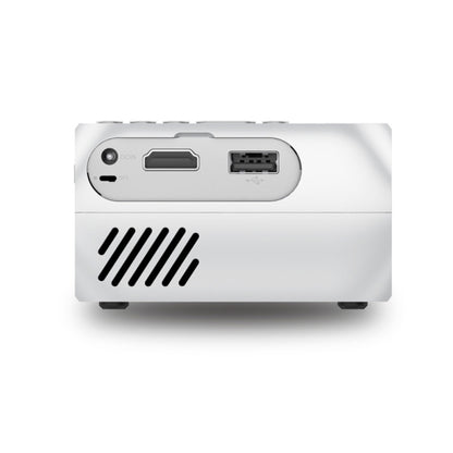 YG320 320*240 Mini LED Projector Home Theater, Support HDMI & AV & SD & USB (White) - Mini Projector by PMC Jewellery | Online Shopping South Africa | PMC Jewellery | Buy Now Pay Later Mobicred