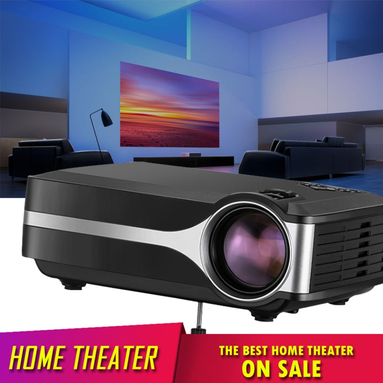 Wejoy L1 80 Lumens 4 inch LCD Technology HD 800*480 pixel Projector, VGA, HDMI(Black) - Mini Projector by WEJOY | Online Shopping South Africa | PMC Jewellery | Buy Now Pay Later Mobicred