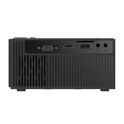 Cheerlux C7 1800 Lumens 800 x 480 720P 1080P HD Smart Projector, Support HDMI / USB / VGA / AV / SD(Black) - LED Projector by Cheerlux | Online Shopping South Africa | PMC Jewellery | Buy Now Pay Later Mobicred