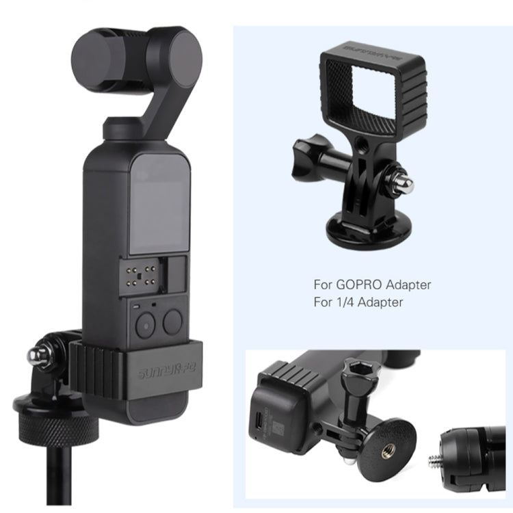 Sunnylife OP-Q9195 Metal Adapter + Tripod + Extending Rod for DJI OSMO Pocket - Mount & Holder by Sunnylife | Online Shopping South Africa | PMC Jewellery | Buy Now Pay Later Mobicred