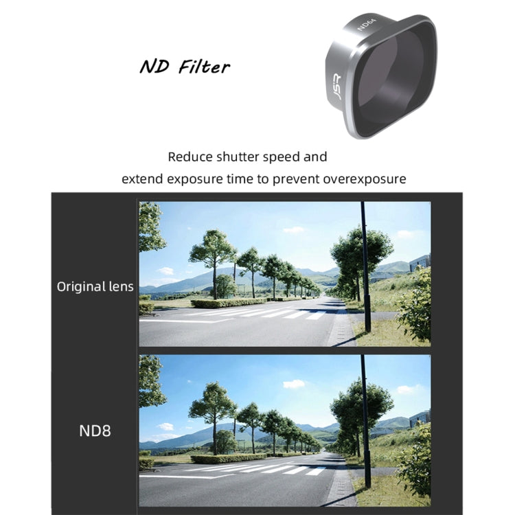 JSR KS ND16 Lens Filter for DJI FPV, Aluminum Alloy Frame - free shipping - PMC TechLife - Order now!