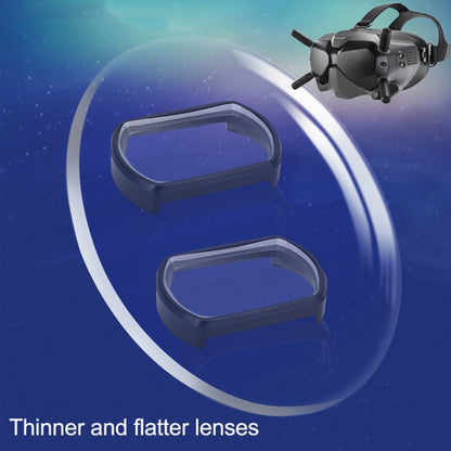 RCSTQ 2 PCS 300 Degree Myopia Glasses Lens Vision Correction Aspherical Lens for DJI FPV Goggles V2 - Lens Accessories by RCSTQ | Online Shopping South Africa | PMC Jewellery | Buy Now Pay Later Mobicred