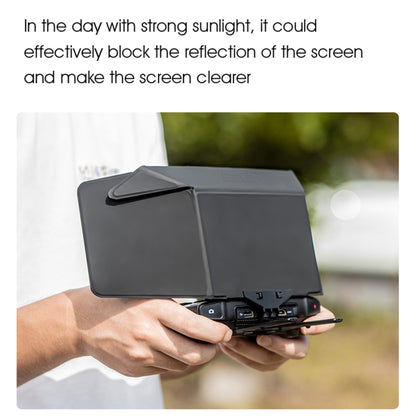 STARTRC Foldable Controller Sunshade with Screen Bracket for DJI Mavic 2 / Mavic Air 2 / Air 2S / Mini 2(Black) - Lens Hood by STARTRC | Online Shopping South Africa | PMC Jewellery | Buy Now Pay Later Mobicred