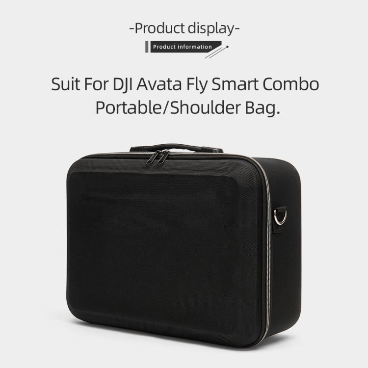 For DJI Avata Shockproof Large Carrying Hard Case Shoulder Storage Bag, Size: 38 x 28 x 15cm(Black) -  by PMC Jewellery | Online Shopping South Africa | PMC Jewellery | Buy Now Pay Later Mobicred