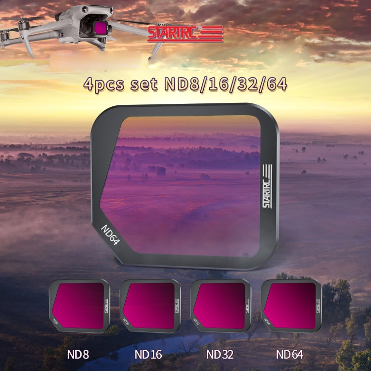 For DJI Mavic 3 Classic STARTRC 4 in 1 ND8 ND16 ND 32 ND64  Lens Filter - Mavic Lens Filter by STARTRC | Online Shopping South Africa | PMC Jewellery | Buy Now Pay Later Mobicred