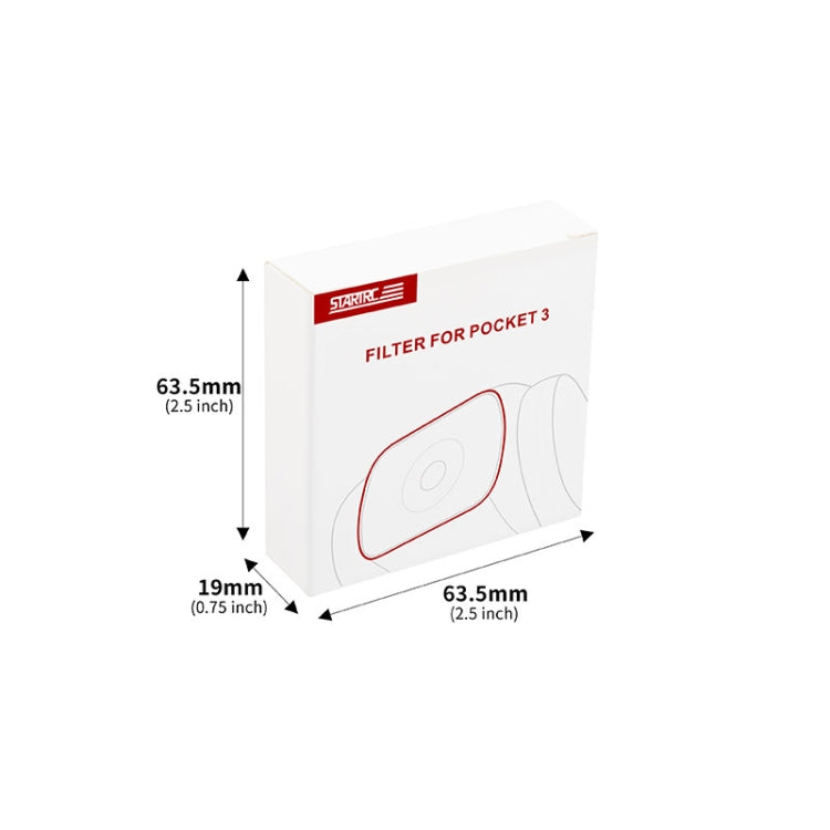 For DJI OSMO Pocket 3 STARTRC CPL Lens Filter - Lens Accessories by STARTRC | Online Shopping South Africa | PMC TechLife | Buy Now Pay Later Mobicred