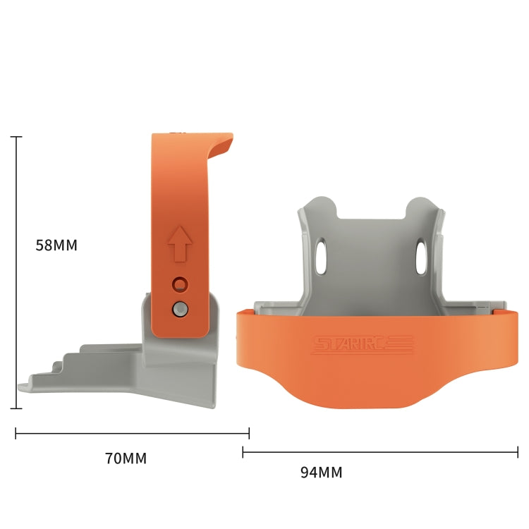 For DJI Mini 4 Pro STARTRC Propellers Holder Guard Prop Blade Stabilizer (Grey) - Holder Series by PMC TechLife | Online Shopping South Africa | PMC TechLife | Buy Now Pay Later Mobicred