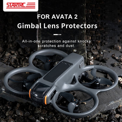 For DJI Avata 2 STARTRC Lens Cap Protection Cover (Grey) -  by STARTRC | Online Shopping South Africa | PMC Jewellery | Buy Now Pay Later Mobicred