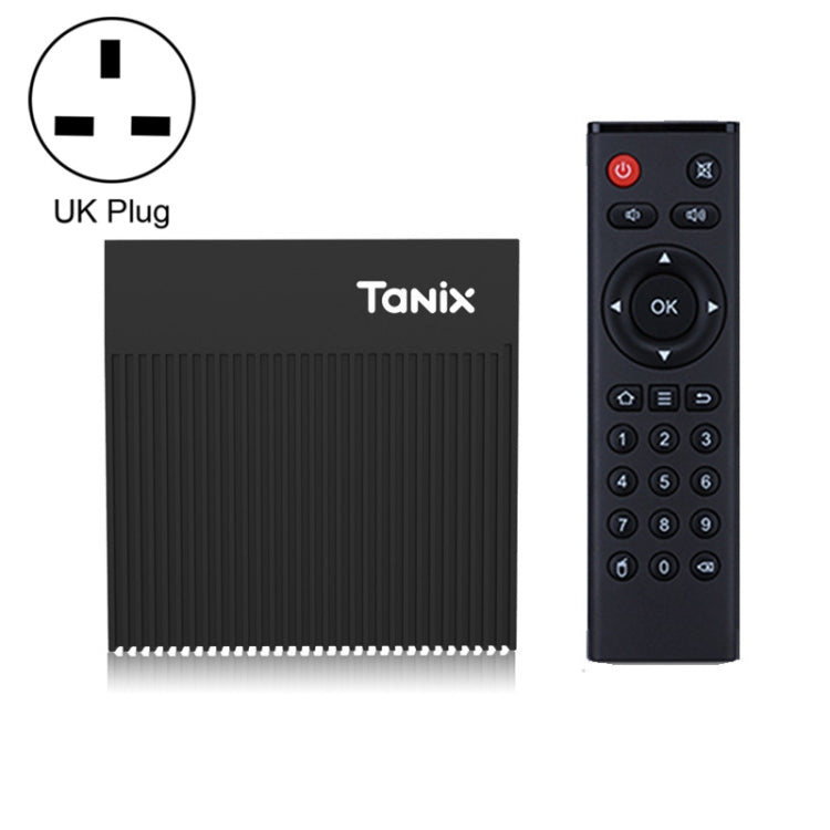 Tanix X4 Android 11 Smart TV Box, Amlogic S905X4 Quad Core, 4GB+32GB, Dual Wifi, BT(UK Plug) - Amlogic S905 by PMC Jewellery | Online Shopping South Africa | PMC Jewellery | Buy Now Pay Later Mobicred