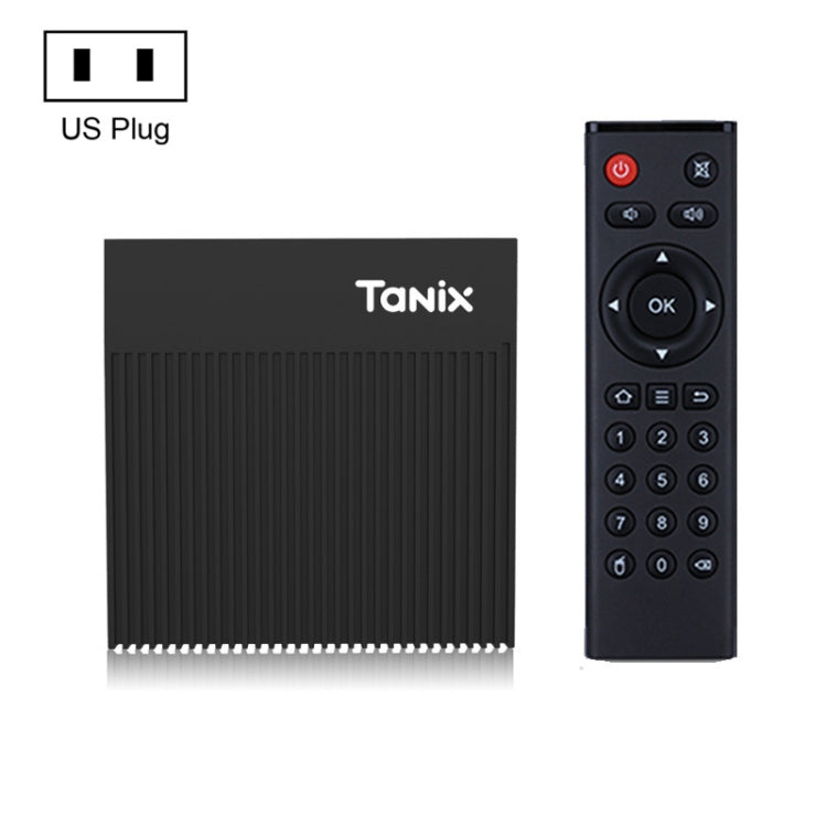 Tanix X4 Android 11 Smart TV Box, Amlogic S905X4 Quad Core, 4GB+32GB, Dual Wifi, BT(US Plug) - Amlogic S905 by PMC Jewellery | Online Shopping South Africa | PMC Jewellery | Buy Now Pay Later Mobicred