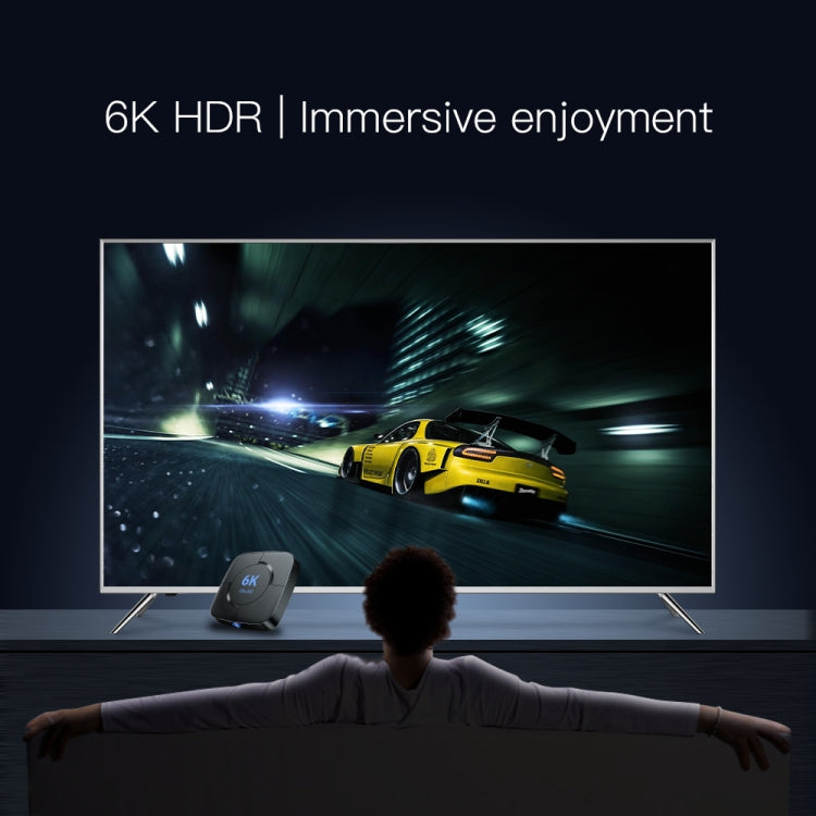 6K UHD Smart TV Box, Android 10.0, Allwinner H616 Quad Core, 2GB+8GB,EU Plug - Allwinner H6 by PMC TechLife | Online Shopping South Africa | PMC TechLife | Buy Now Pay Later Mobicred
