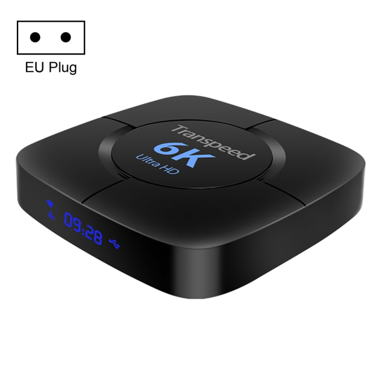 6K UHD Smart TV Box, Android 10.0, Allwinner H616 Quad Core, 4GB+32GB,EU Plug - Allwinner H6 by PMC Jewellery | Online Shopping South Africa | PMC Jewellery | Buy Now Pay Later Mobicred