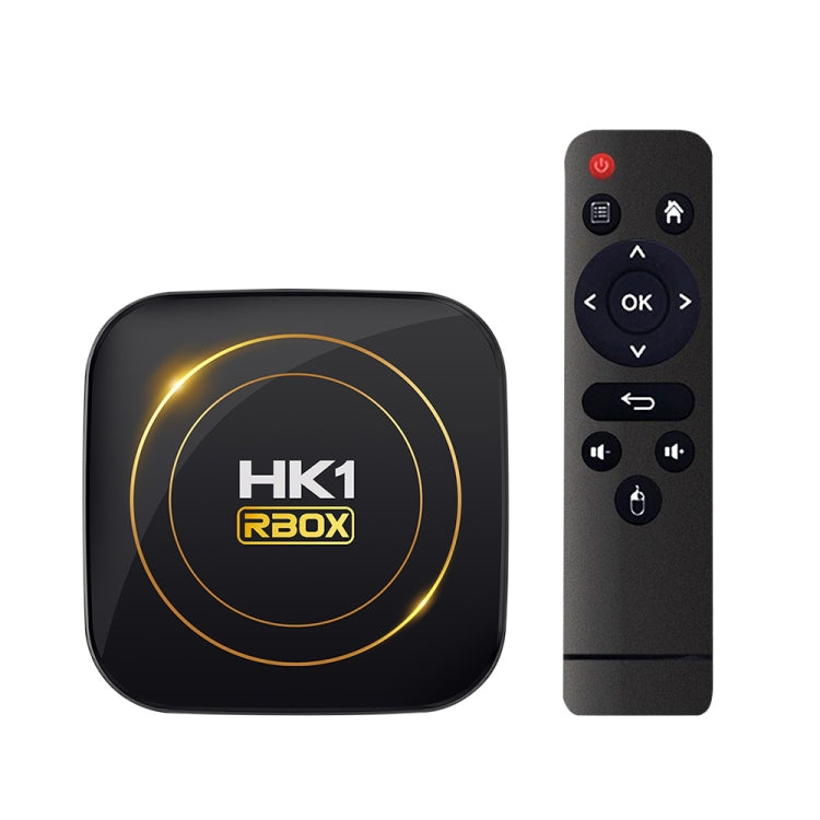 HK1 RBOX-H8S 4K Ultra HD Android 12.0 Smart TV Box with Remote Control, Allwinner H618 Quad-Core, 4GB+64GB(UK Plug) - Others by PMC TechLife | Online Shopping South Africa | PMC TechLife | Buy Now Pay Later Mobicred