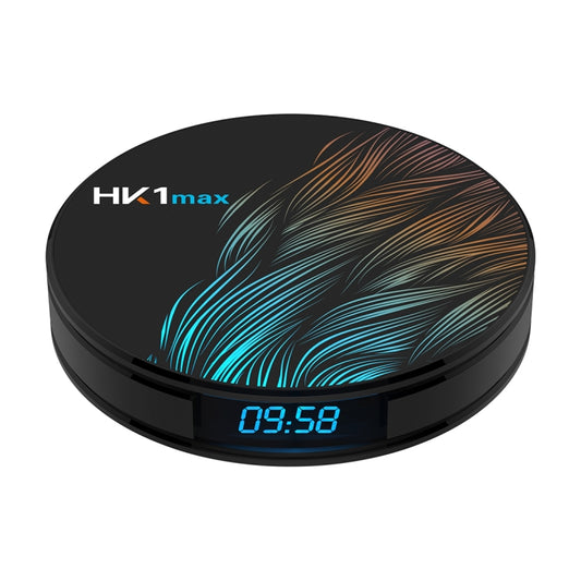 HK1max 4K UHD Smart TV Box with Remote Controller, Android 9.0 RK3318 Quad-Core 64bit Cortex-A53, 2GB+16GB, Support Dual Band WiFi & AV & HDMI & RJ45 & TF Card - RK3318 by PMC Jewellery | Online Shopping South Africa | PMC Jewellery | Buy Now Pay Later Mobicred