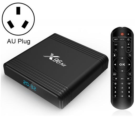 X96 Air 8K Smart TV BOX Android 9.0 Media Player with Remote Control, Quad-core Amlogic S905X3, RAM: 2GB, ROM: 16GB, Dual Band WiFi, AU Plug - Amlogic S905 by PMC Jewellery | Online Shopping South Africa | PMC Jewellery | Buy Now Pay Later Mobicred