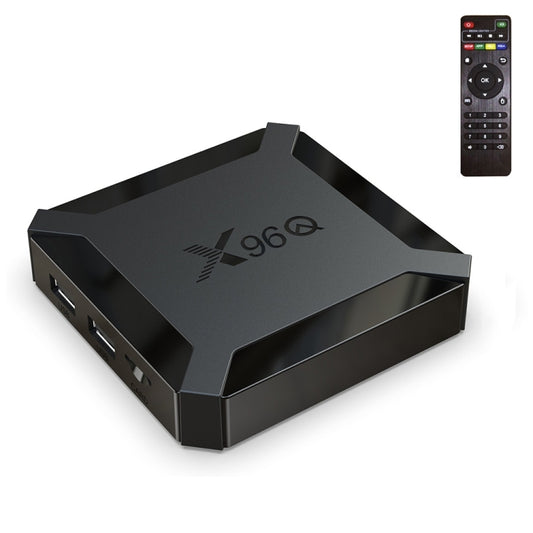 X96Q HD 4K Smart TV Box without Wall Mount, 4GB+64GB, Android 10.0, Allwinner H313 Quad Core ARM Cortex A53 , Support TF Card, HDMI, RJ45, AV, USB x 2 (AU Plug) - Allwinner H3 by PMC Jewellery | Online Shopping South Africa | PMC Jewellery | Buy Now Pay Later Mobicred