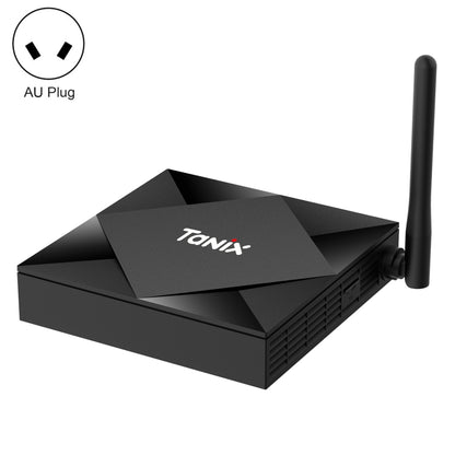 TANIX TX6s 4K Smart TV BOX Android 10 Media Player with Remote Control, Quad Core Allwinner H616, RAM: 4GB, ROM: 32GB, 2.4GHz/5GHz WiFi, Bluetooth, AU Plug - Allwinner H6 by PMC Jewellery | Online Shopping South Africa | PMC Jewellery | Buy Now Pay Later Mobicred