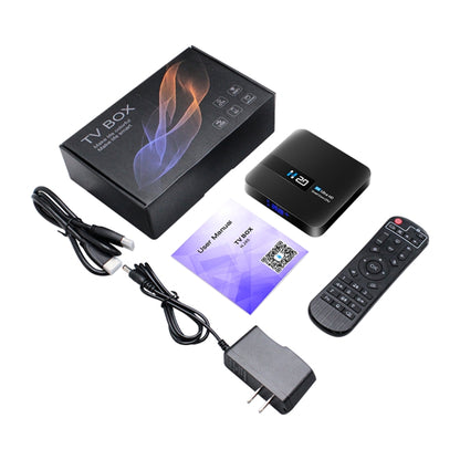 H20 4K Smart TV BOX Android 10.0 Media Player with Remote Control, Quad Core RK3228A, RAM: 1GB, ROM: 8GB, 2.4GHz WiFi, UK Plug - RK3228A by PMC Jewellery | Online Shopping South Africa | PMC Jewellery | Buy Now Pay Later Mobicred