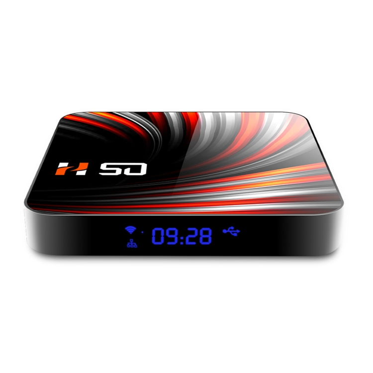 H50 4K Smart TV BOX Android 10.0 Media Player with Remote Control, Quad Core RK3318, RAM: 4GB, ROM: 32GB, 2.4GHz/5GHz WiFi, Bluetooth, EU Plug - RK3318 by PMC Jewellery | Online Shopping South Africa | PMC Jewellery | Buy Now Pay Later Mobicred