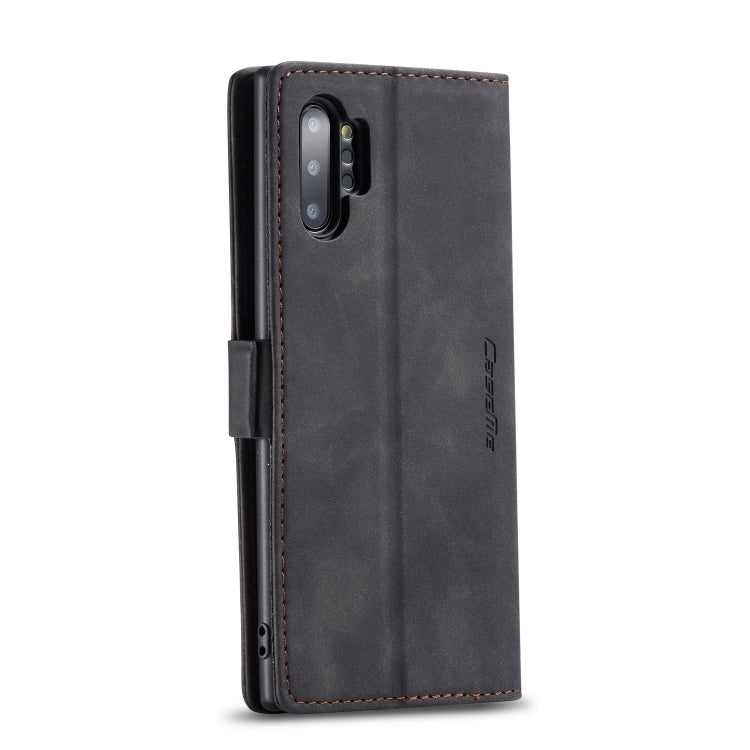 CaseMe-013 Multifunctional Horizontal Flip Leather Case with Card Slot & Holder & Wallet for Galaxy Note 10+(Black) - Galaxy Phone Cases by CaseMe | Online Shopping South Africa | PMC Jewellery | Buy Now Pay Later Mobicred