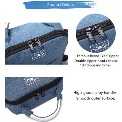 Portable Waterproof Drone Shoulder Storage Bag for DJI Mavic Mini 2(Blue) - Backpacks & Bags by PMC Jewellery | Online Shopping South Africa | PMC Jewellery | Buy Now Pay Later Mobicred