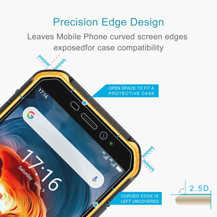 For Ulefone Armor X7 Pro 50 PCS 0.26mm 9H 2.5D Tempered Glass Film - Others by PMC Jewellery | Online Shopping South Africa | PMC Jewellery | Buy Now Pay Later Mobicred