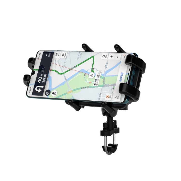 WUPP CS-1205A1 All Aluminum Alloy Motorcycle Navigation Bracket Phone Holder - Holder by WUPP | Online Shopping South Africa | PMC Jewellery | Buy Now Pay Later Mobicred