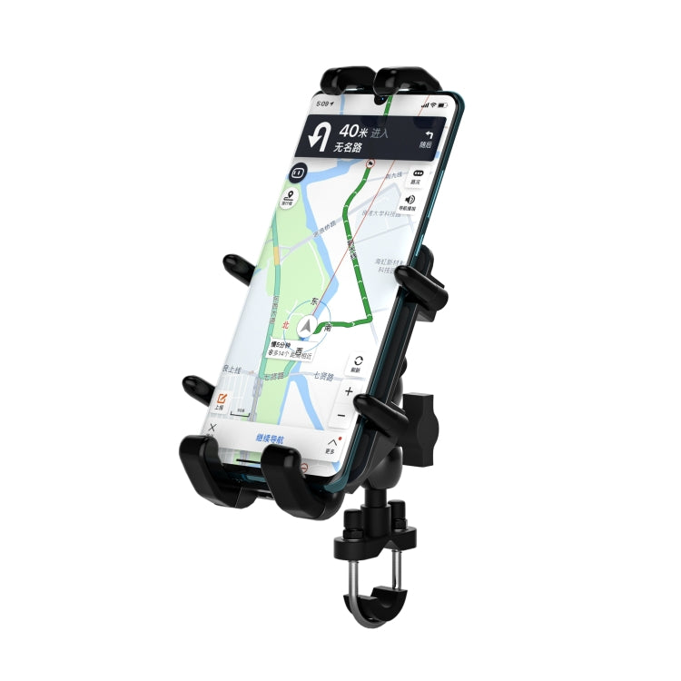 WUPP CS-1205A1 All Aluminum Alloy Motorcycle Navigation Bracket Phone Holder - Holder by WUPP | Online Shopping South Africa | PMC Jewellery | Buy Now Pay Later Mobicred