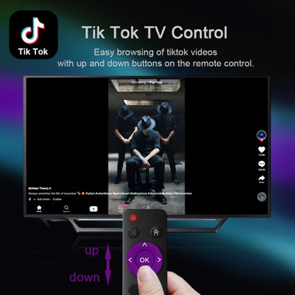 H96 Mini V8 4K Smart TV Box with Remote Control, Android 10.0, RK3228A Quad-core Cortex-A7, 1GB+8GB, Built-in TikTok, Support DLNA / HDMI / USBx2 / 2.4G WIFI, Plug Type:UK Plug - RK3228A by PMC Jewellery | Online Shopping South Africa | PMC Jewellery | Buy Now Pay Later Mobicred