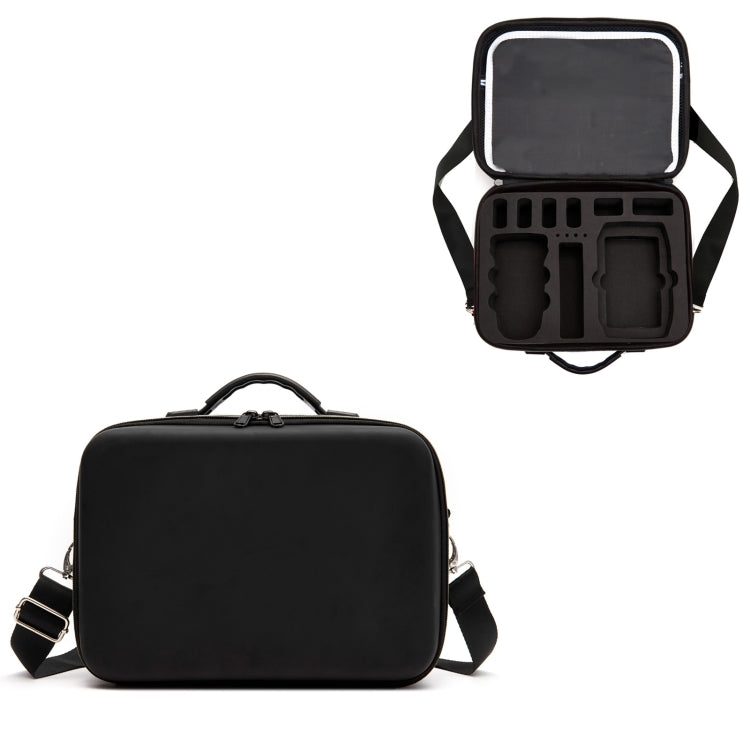 Multi-function PU Shoulder Storage Bag Suitcase with Baffle For DJI Mavic Mini 2(Black Liner) - Backpacks & Bags by PMC Jewellery | Online Shopping South Africa | PMC Jewellery | Buy Now Pay Later Mobicred