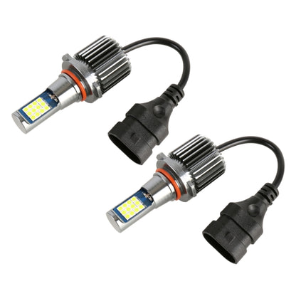 9005 2 PCS DC12-24V / 10.5W Car Fog Lights with 24LEDs SMD-3030 & Constant Current, Box Packaging(Lime Light) - Fog / Driving Lights by PMC Jewellery | Online Shopping South Africa | PMC Jewellery | Buy Now Pay Later Mobicred