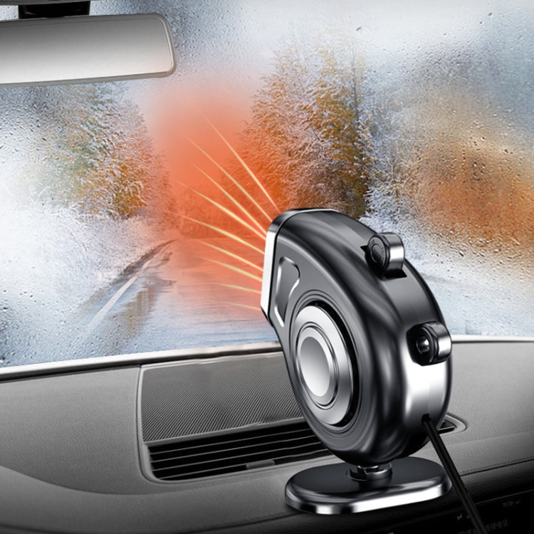 Portable Car Dashboard Electric Heater Winter Defroster, Voltage:12V(Black) - Heating & Fans by PMC Jewellery | Online Shopping South Africa | PMC Jewellery | Buy Now Pay Later Mobicred