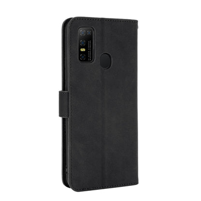 For DOOGEE N30 Solid Color Skin Feel Magnetic Buckle Horizontal Flip Calf Texture PU Leather Case with Holder & Card Slots & Wallet(Black) - More Brand by PMC Jewellery | Online Shopping South Africa | PMC Jewellery | Buy Now Pay Later Mobicred